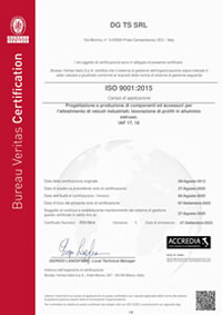 certificato ISO 9001