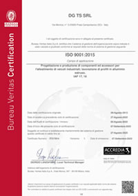 certificato ISO 9001